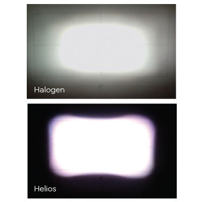 pelton helio 1800 feature precise lighting